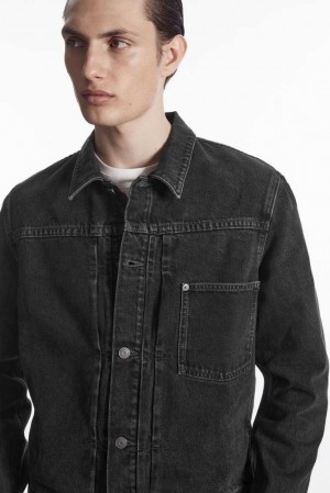 COS Boxy Denim Jacken Herren | 2069-ZPJBD