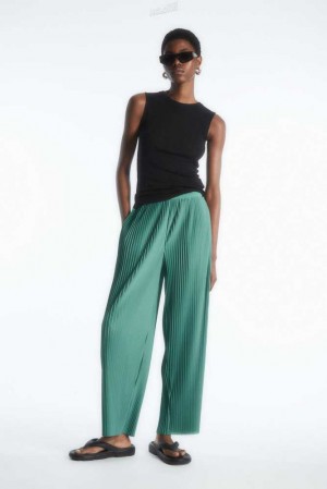 COS Plissé Pants Hose Damen | 0149-YJTDZ