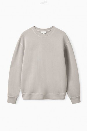 COS Relaxed-Fit Sweatshirt Sweatshirts Herren | 3910-IVFMQ