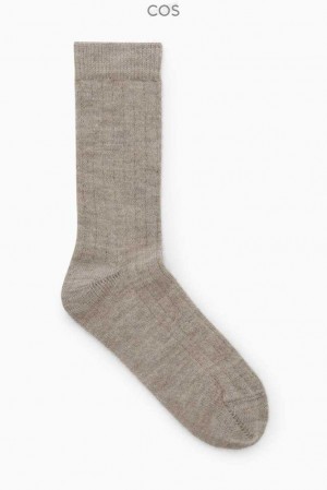 COS Sparkly Ankle Socken Damen | 9056-IVWPT