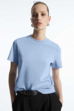 COS The Clean Cut T-Shirt T-shirts Damen | 9367-ZXSVC