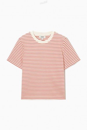 COS The Clean Cut T-Shirt T-shirts Damen | 0365-SZQHR