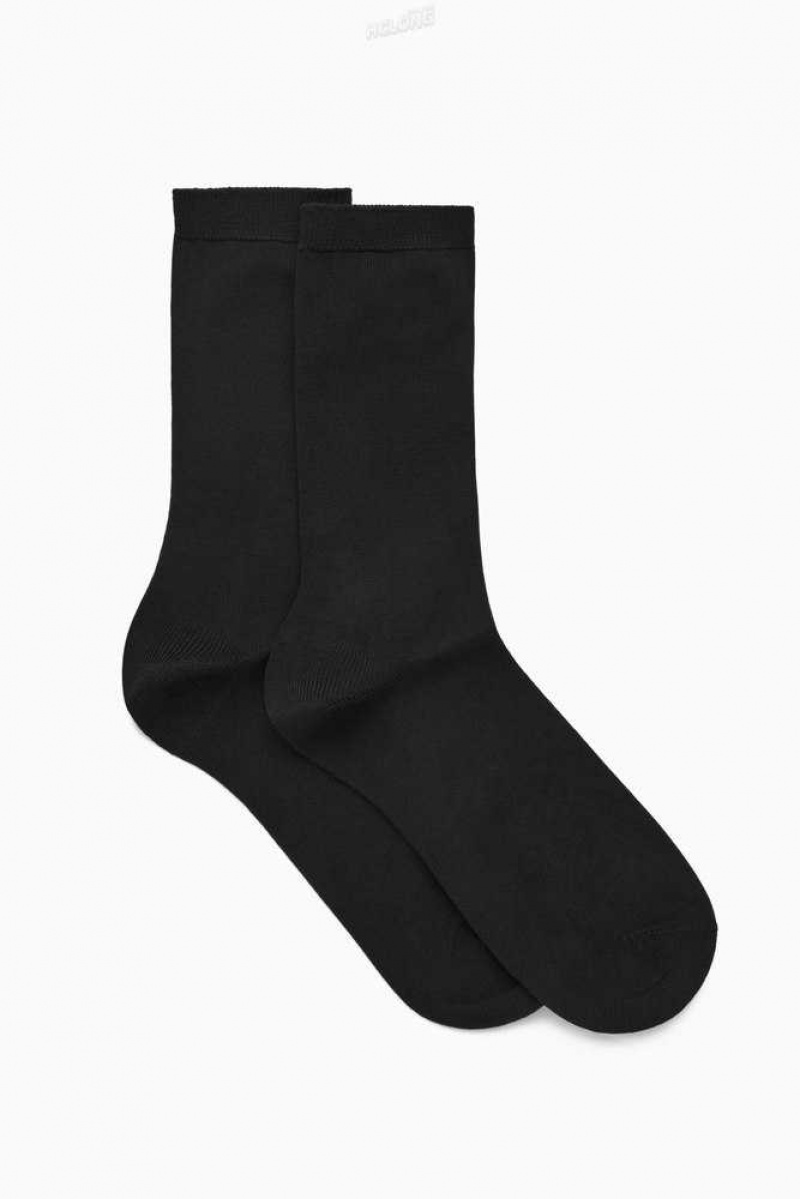 COS 2-Pack Mercerized Baumwoll Socken Damen | 1639-NLRPX