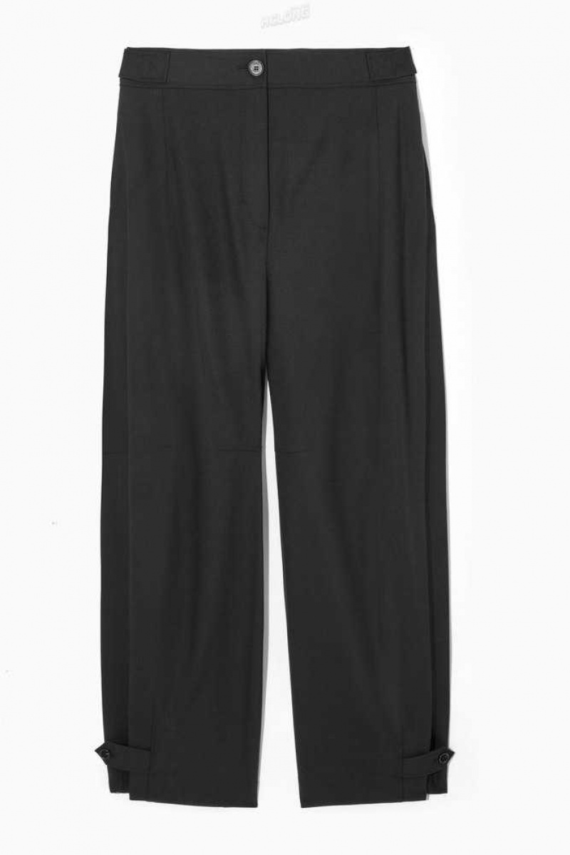 COS Barrel-Leg Utility Pants Hose Damen | 5463-HOWXM