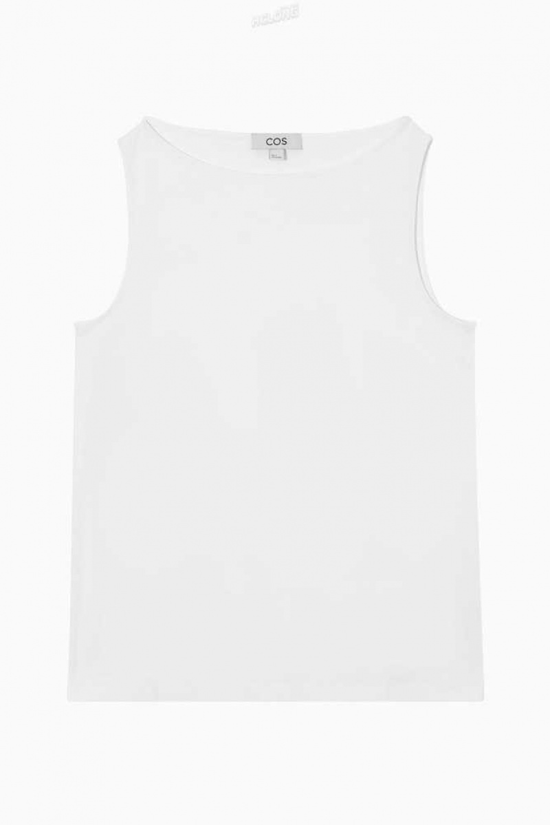 COS Boots-Neck Tank Top Oberteile Damen | 2831-BYLVP