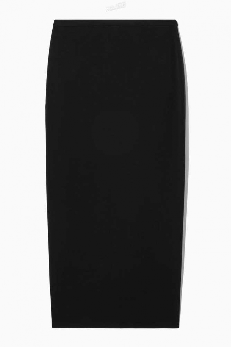 COS Column Maxi Skirt Röcke Damen | 2456-FERMP