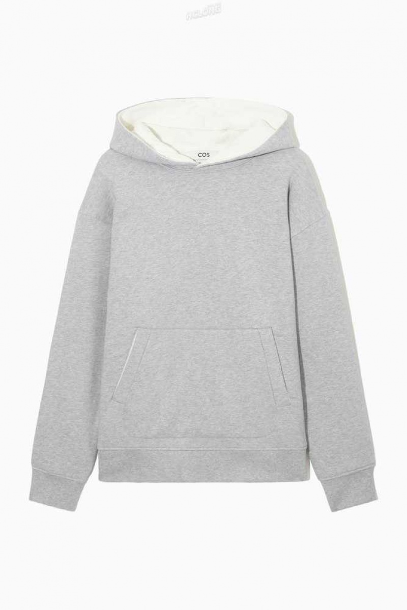 COS Double-Layered Jersey Hoodie Hoodie Herren | 5046-GCNWV