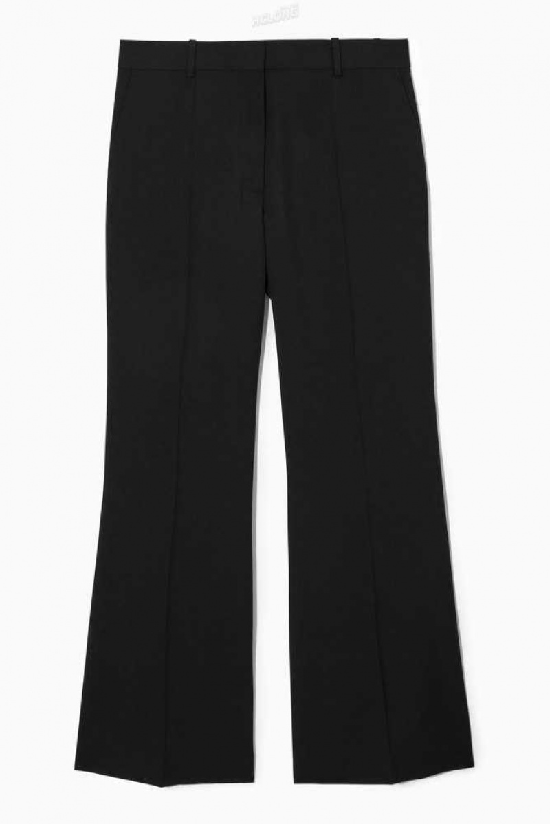 COS Flared Wolle Pants Hose Damen | 7942-ZMFVO