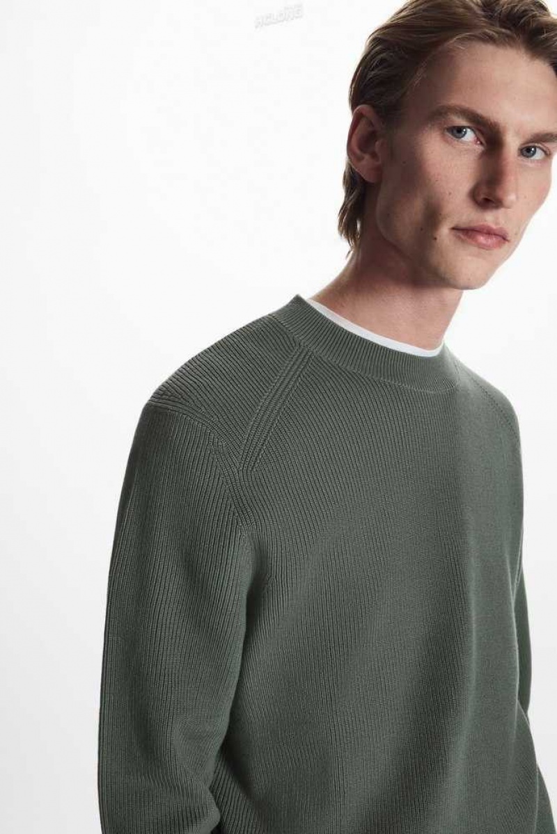 COS Gerippt-Knit Jumper Strickwaren Herren | 7428-FBTWL