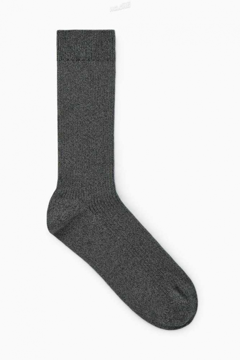 COS Gerippt Socken Herren | 5682-SYQJU