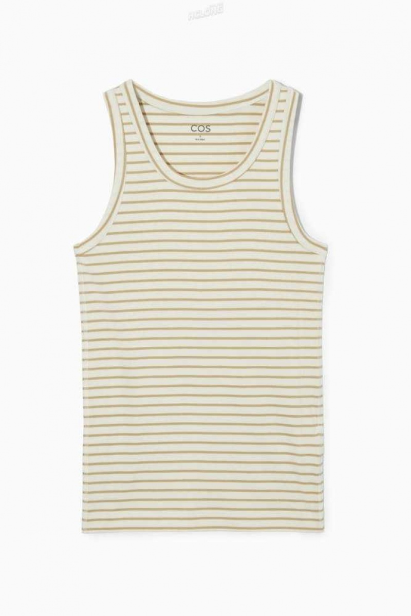 COS Gerippt Tank Top Oberteile Damen | 9487-MDLER