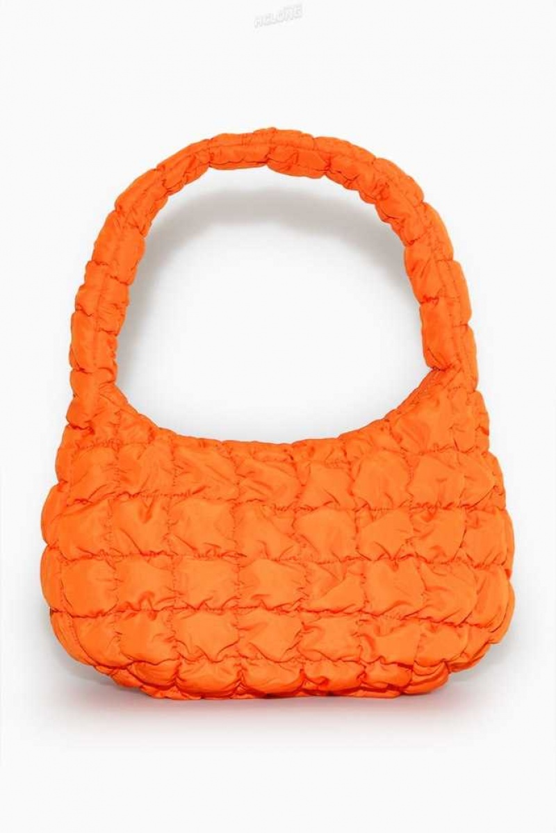 COS Gesteppt Mini Bag Taschen Damen Orange | 1093-TZNKM