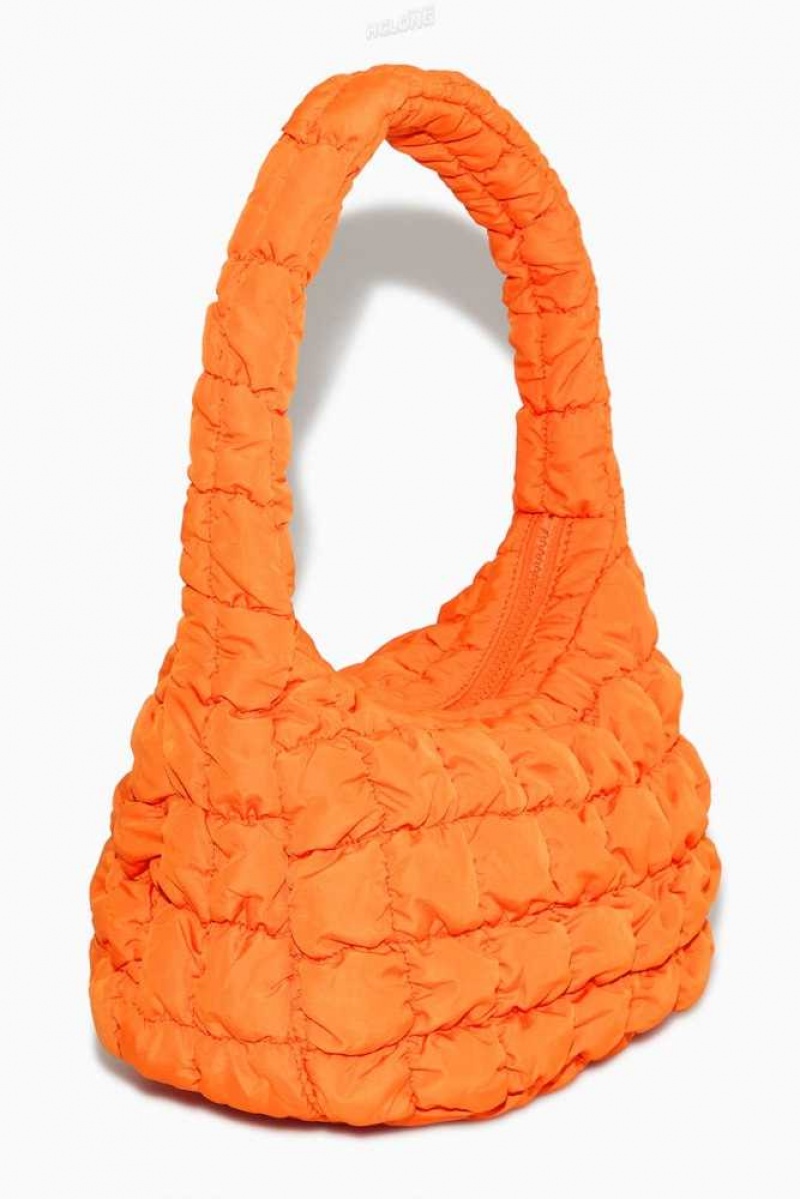 COS Gesteppt Mini Bag Taschen Damen Orange | 1093-TZNKM