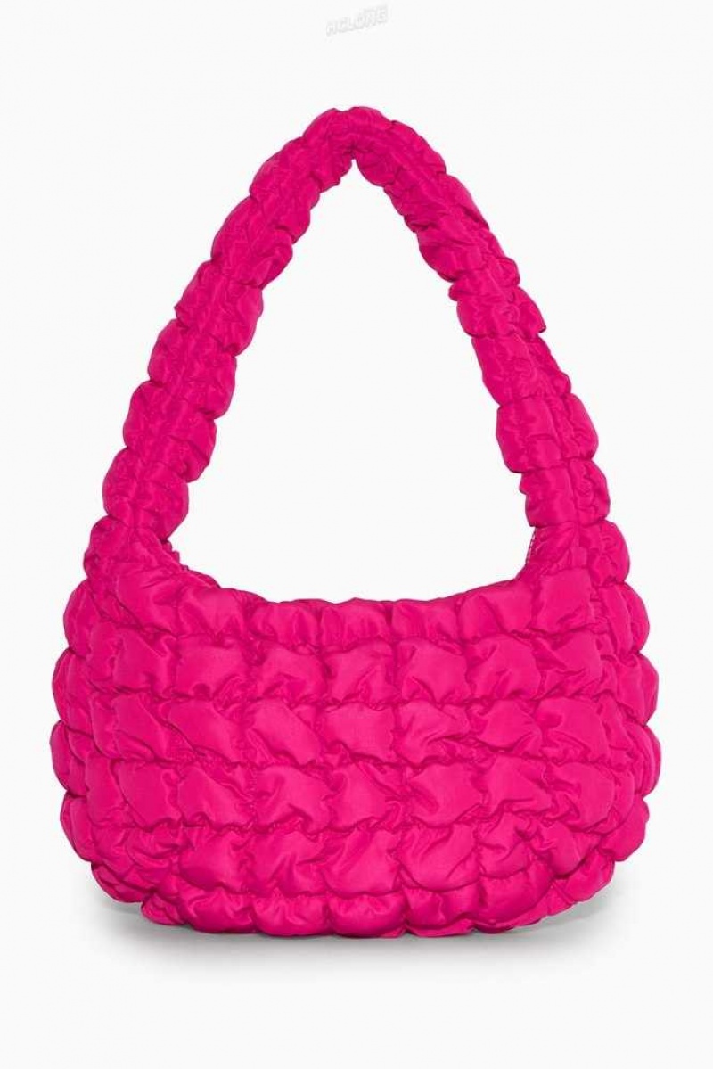 COS Gesteppt Mini Bag Taschen Damen Rosa | 9408-ZRNXI