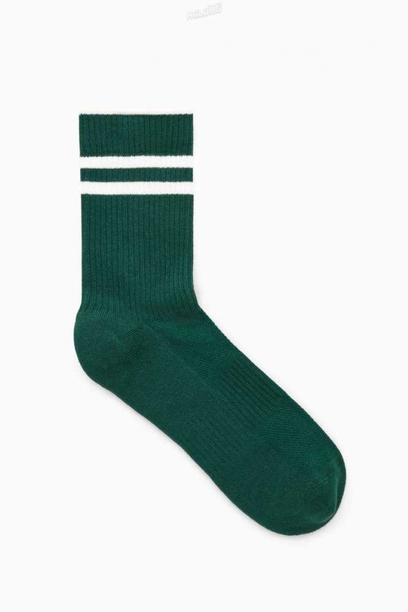 COS Gestreift Sports Socken Herren | 5912-ORJLY