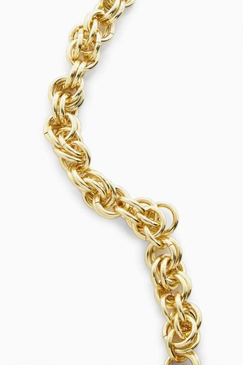 COS Kurzes Rope Chain Ketten Damen | 3958-ZPXYG