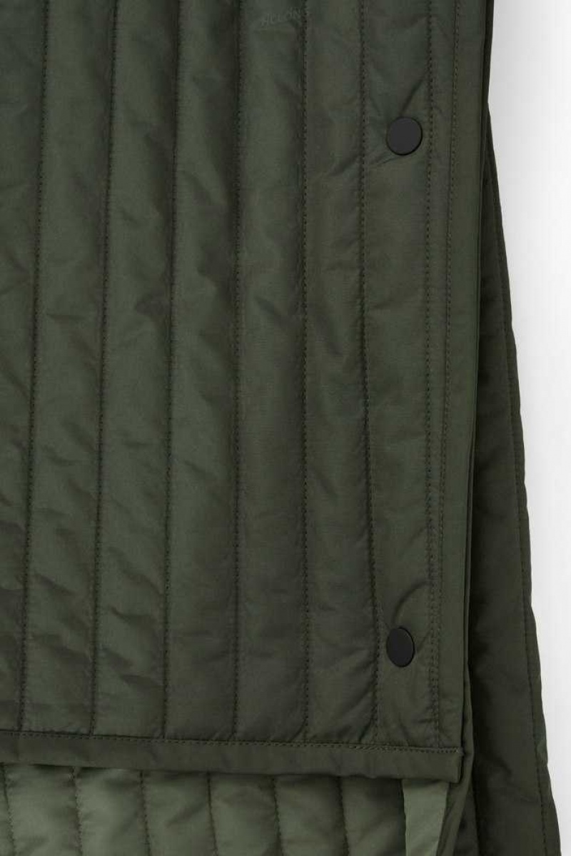 COS Mit Kapuze Gesteppt Hybrid Gilet Jacken Herren | 3409-MHIJB