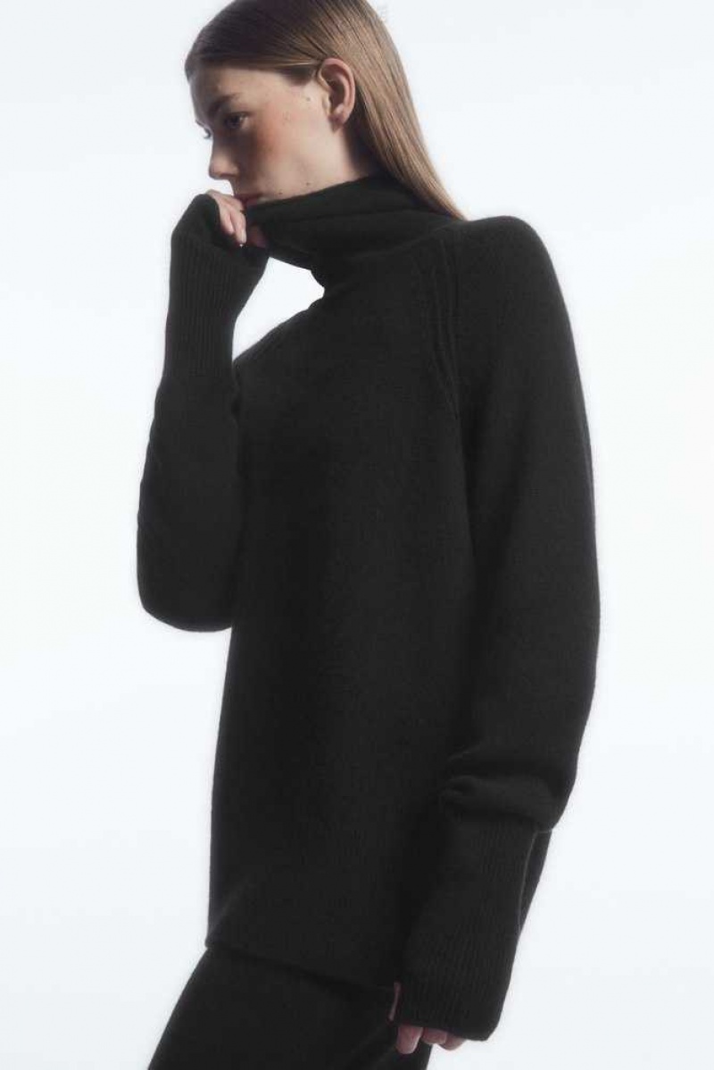 COS Pure Cashmere Turtleneck Pullover Pullover Damen | 6957-MJWIY