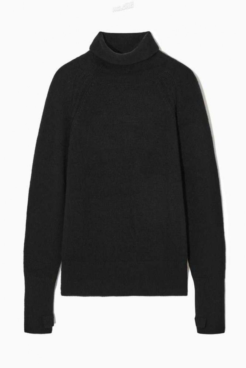 COS Pure Cashmere Turtleneck Pullover Pullover Damen | 6957-MJWIY