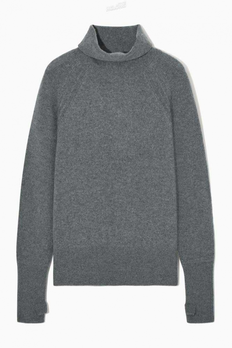 COS Pure Cashmere Turtleneck Pullover Pullover Damen | 6154-VSFDX