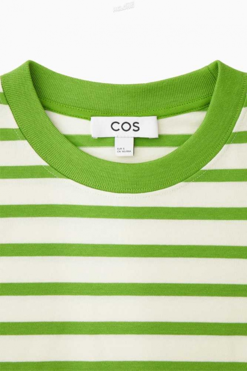 COS Regular-Fit Heavyweight Long-Sleeved T-Shirt T-shirts Damen | 5879-QHOKL