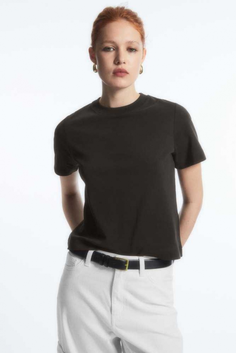 COS The Clean Cut T-Shirt T-shirts Damen | 1530-ICENX