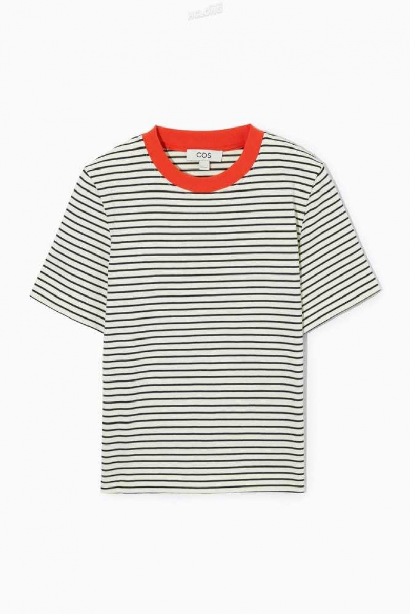 COS The Clean Cut T-Shirt T-shirts Damen | 6043-WPFEC