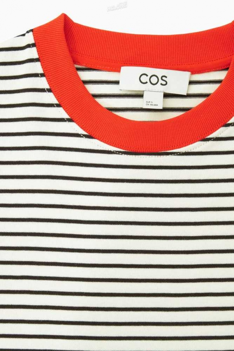 COS The Clean Cut T-Shirt T-shirts Damen | 6043-WPFEC