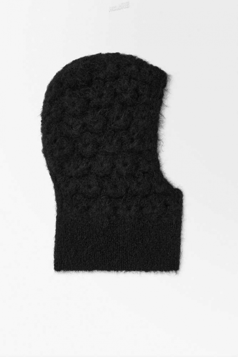 COS The Crochet-Knit Balaclava Schal Damen | 9375-TYPIL