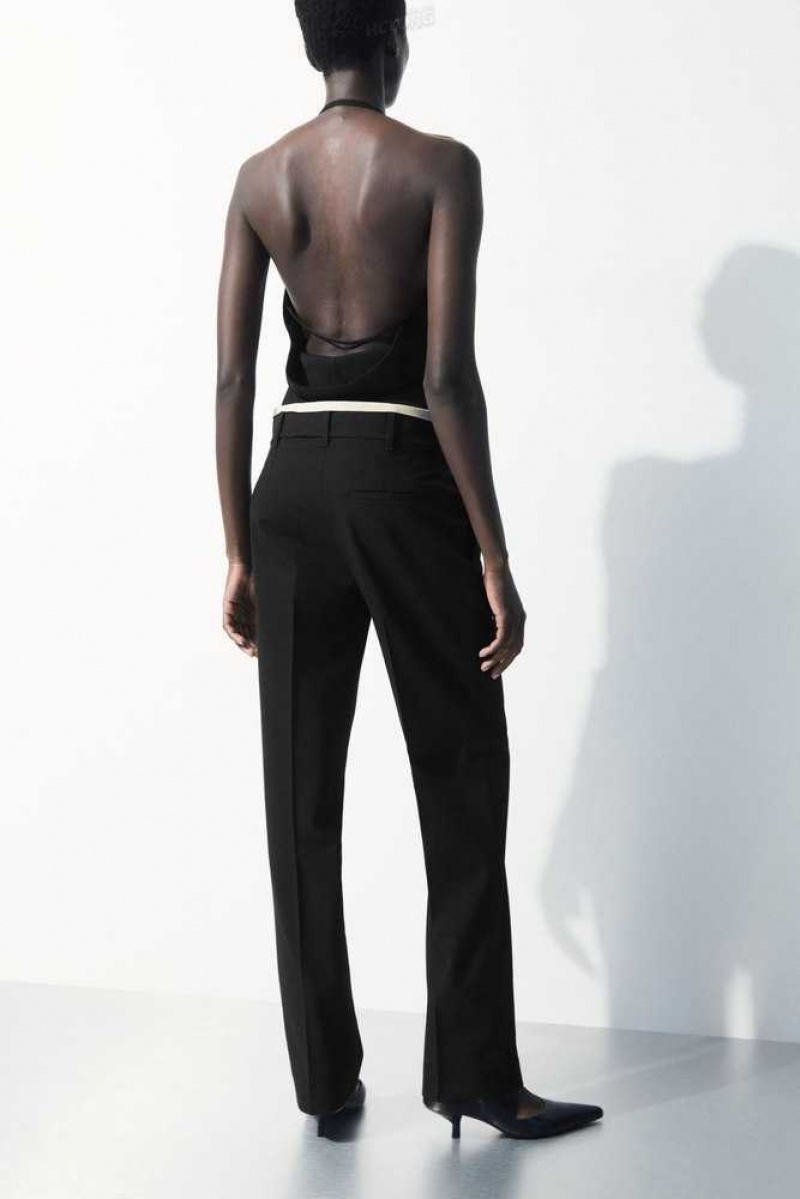 COS The Deconstructed Trousers Hosen Damen | 7549-UPDSW