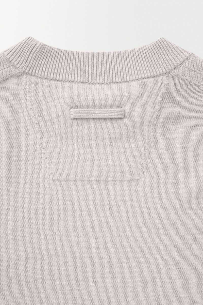 COS The Essential Cashmere Pullover Damen Beige | 4835-LIREG