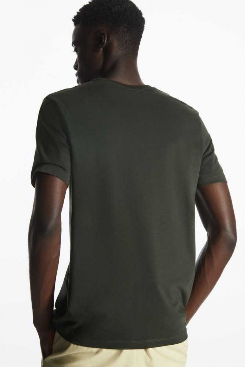 COS The Extra Fine T-Shirt T-shirts Herren | 7509-JZWIN