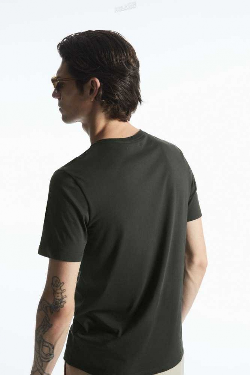 COS The Extra Fine T-Shirt T-shirts Herren | 7509-JZWIN