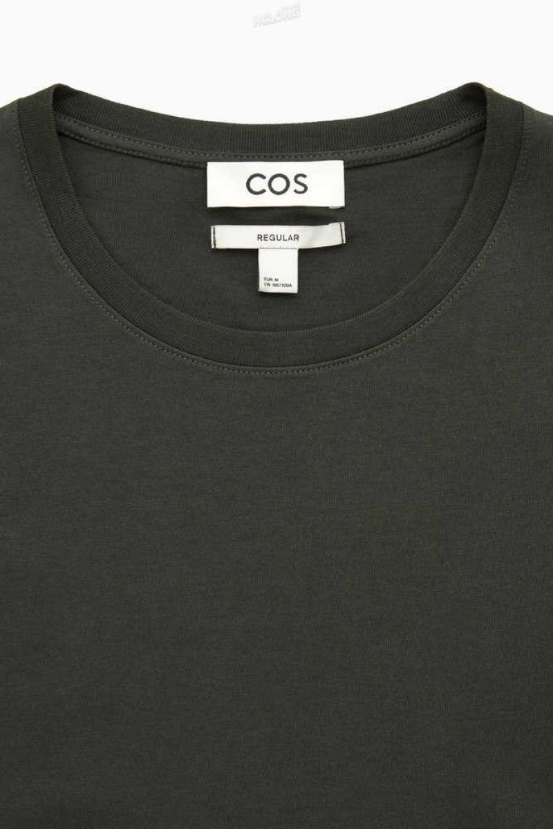 COS The Extra Fine T-Shirt T-shirts Herren | 7509-JZWIN