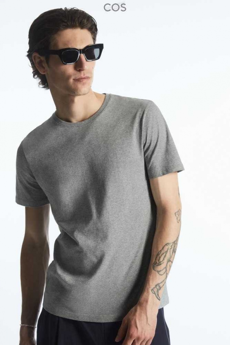 COS The Extra Fine T-Shirt T-shirts Herren | 1547-MIKNJ