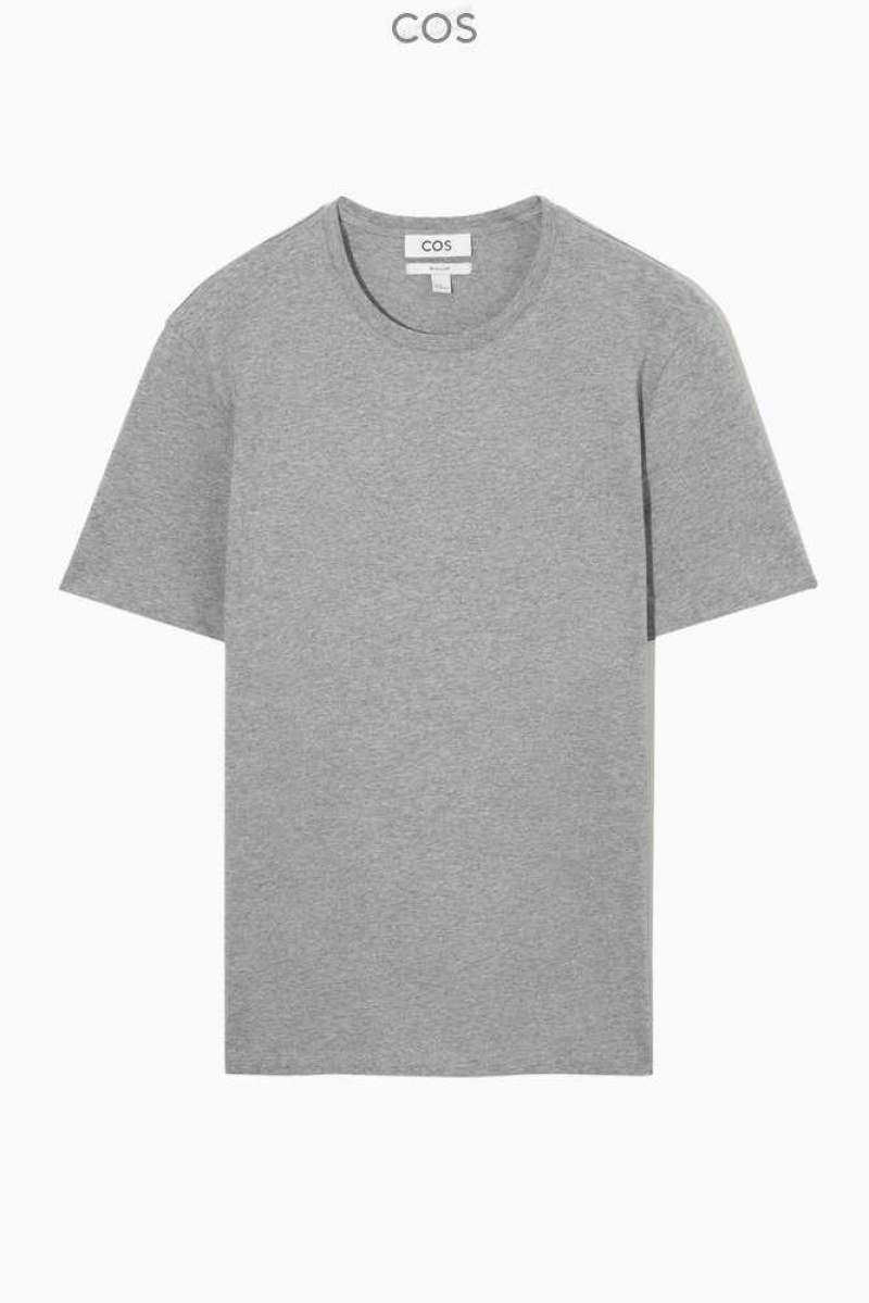 COS The Extra Fine T-Shirt T-shirts Herren | 1547-MIKNJ