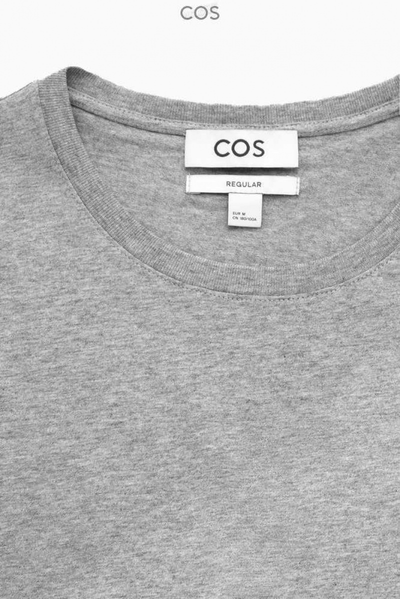 COS The Extra Fine T-Shirt T-shirts Herren | 1547-MIKNJ