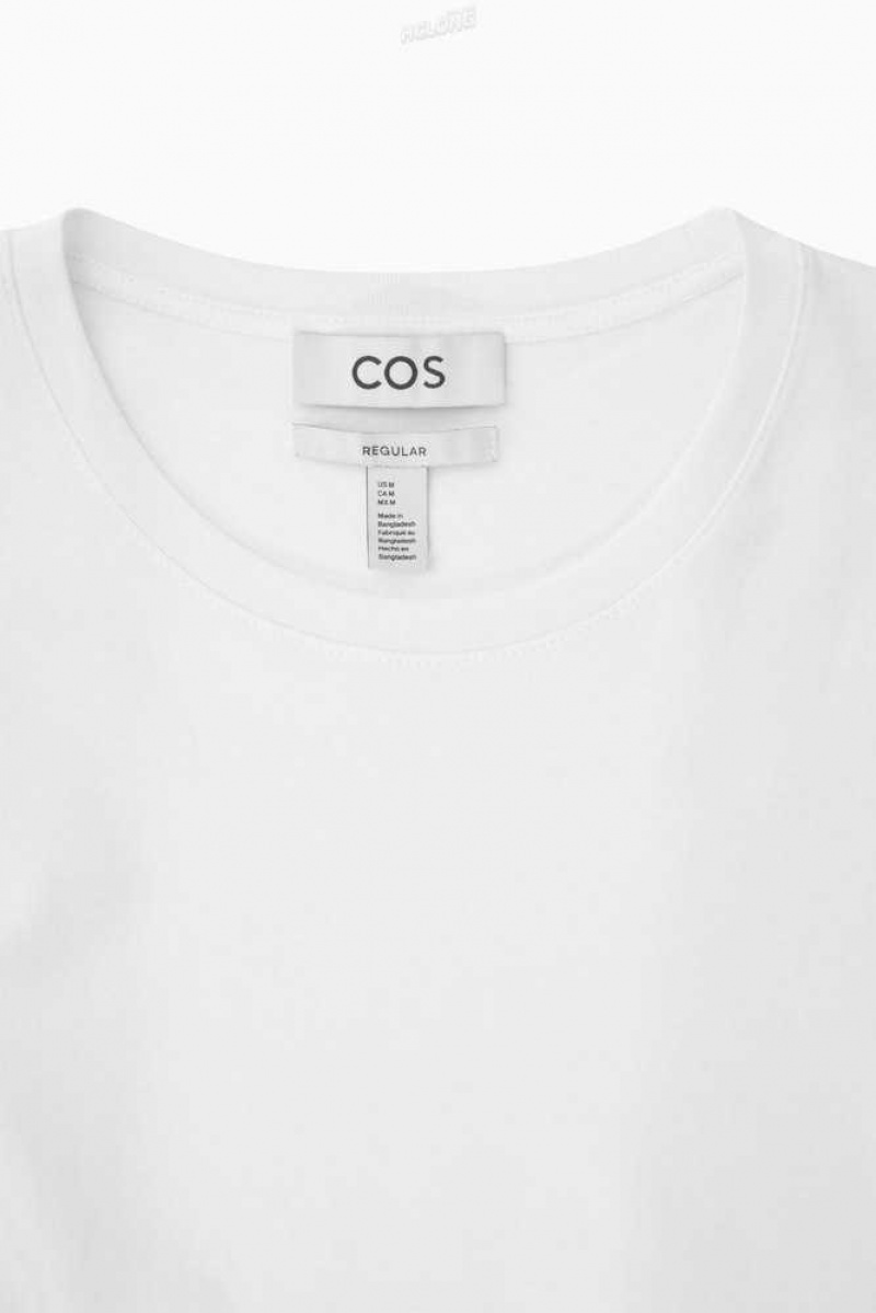 COS The Extra Fine T-Shirt T-shirts Herren | 9057-DLABG