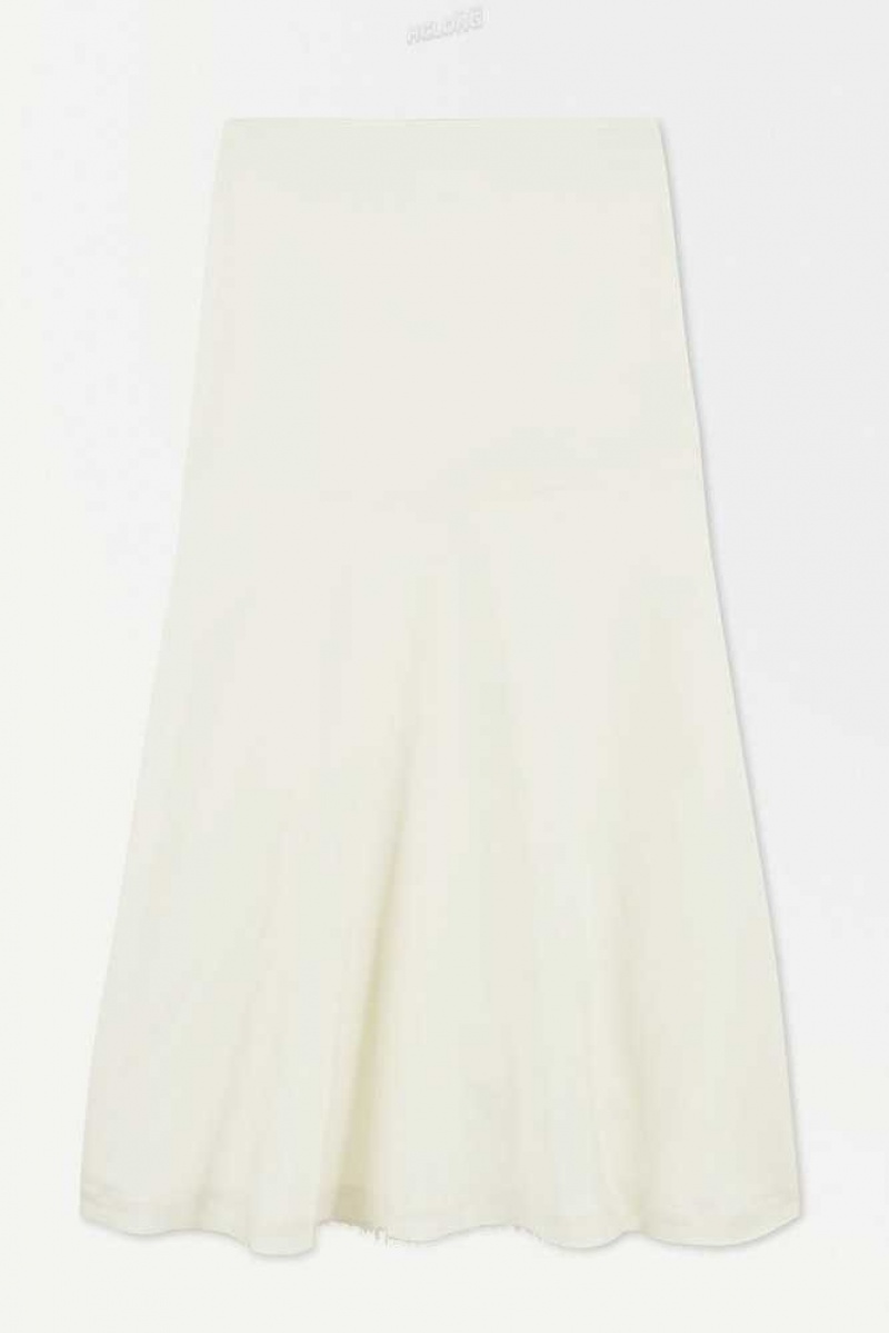 COS The Flared Silk Skirt Röcke Damen | 7506-TDIRW