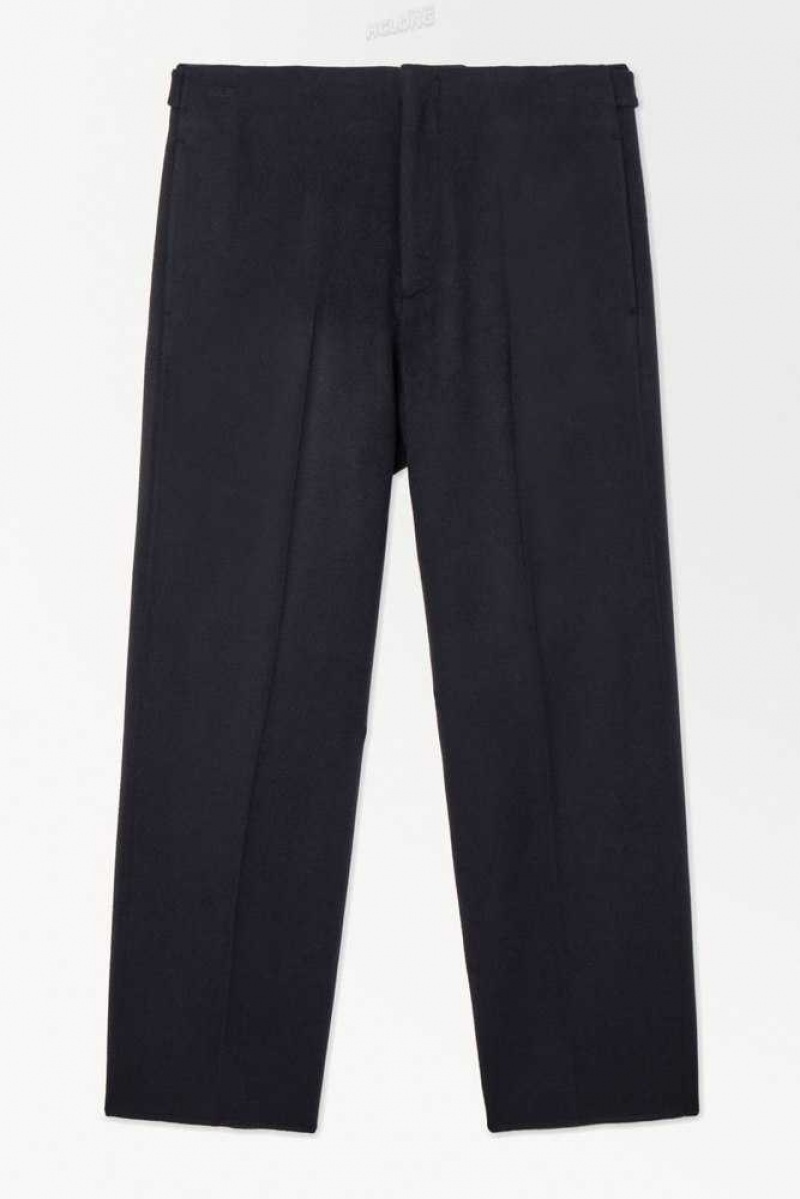 COS The Relaxed Wolle Trousers Anzughosen Herren | 9852-EDJSK