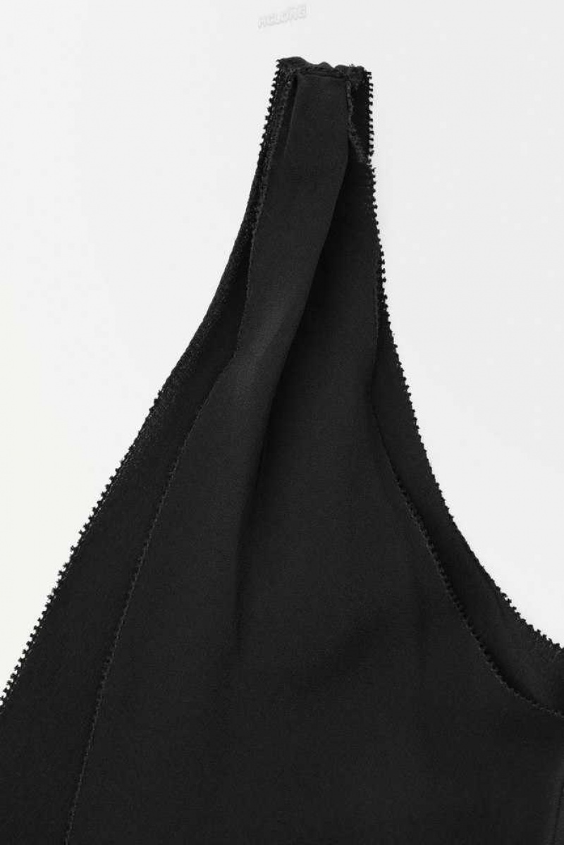 COS The Silk Scarf Kleider Kleid Damen | 3582-URCPA