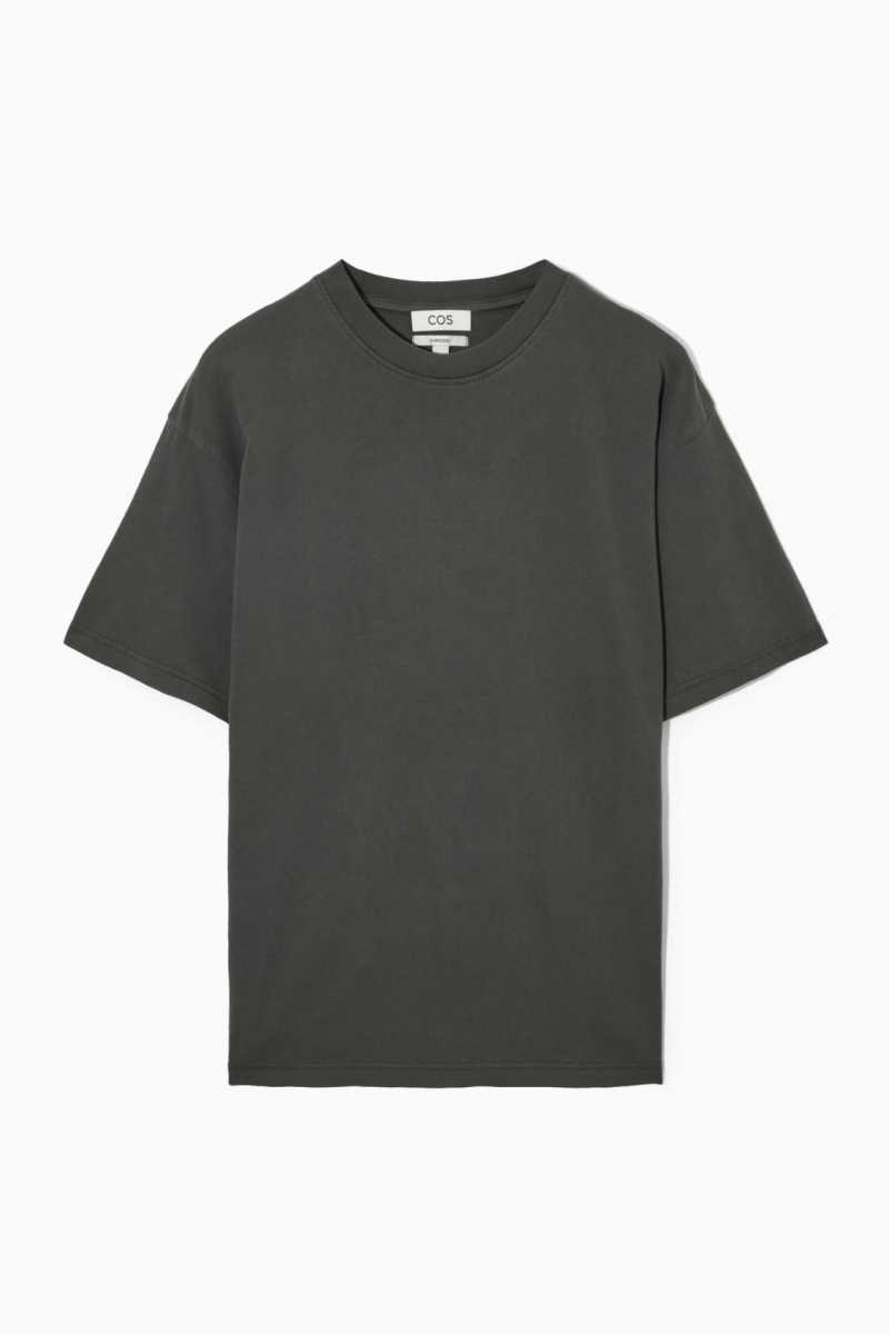 COS The Super Slouch T-shirts Herren Grau | 6295-SAKTY