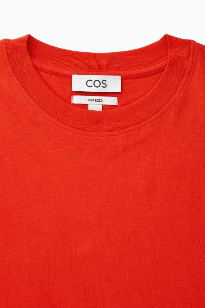 COS The Super Slouch T-shirts Herren Orange | 1245-ZAWRU