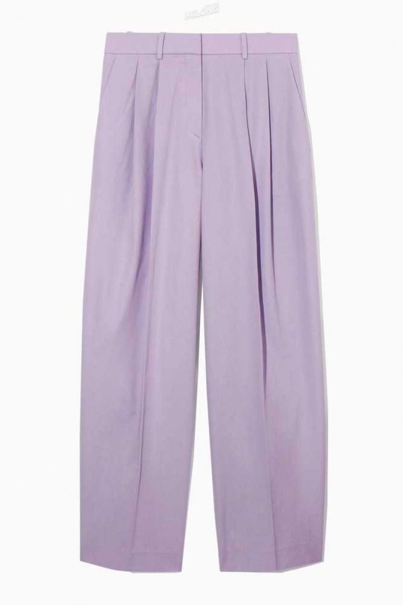 COS Weite-Leg Tailored Trousers Hosen Damen | 1504-LBHCT