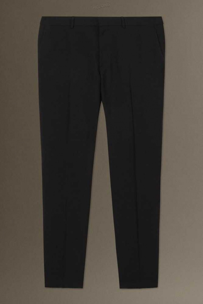 COS Wolle-Hopsack Trousers - Slim Anzughosen Herren | 1739-YDFNS