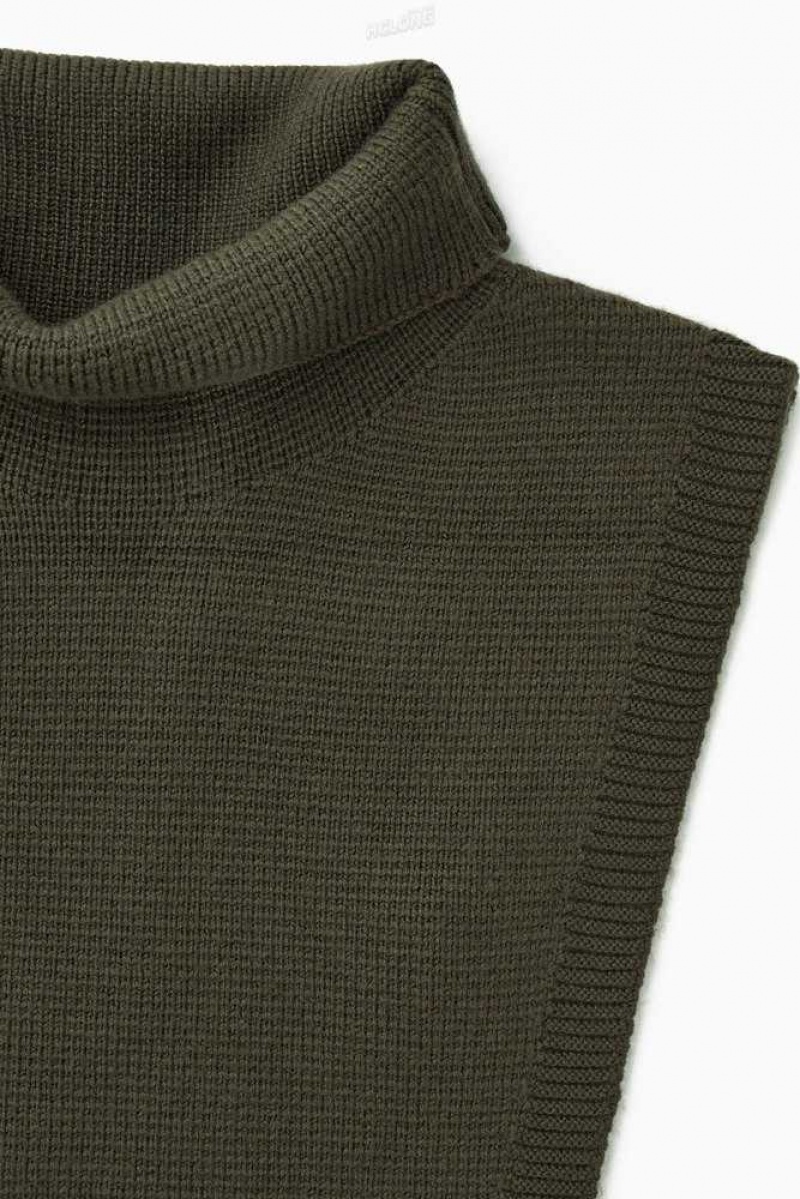 COS Wolle Rollneck Collar Schal Herren | 9016-LFVOE